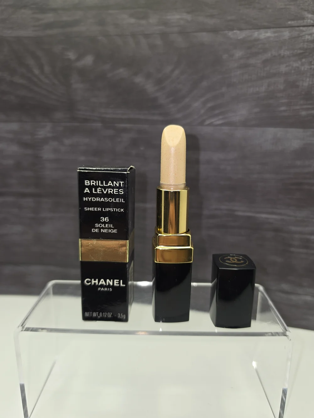 RARE CHANEL HYDRASOLEIL Lipstick 36